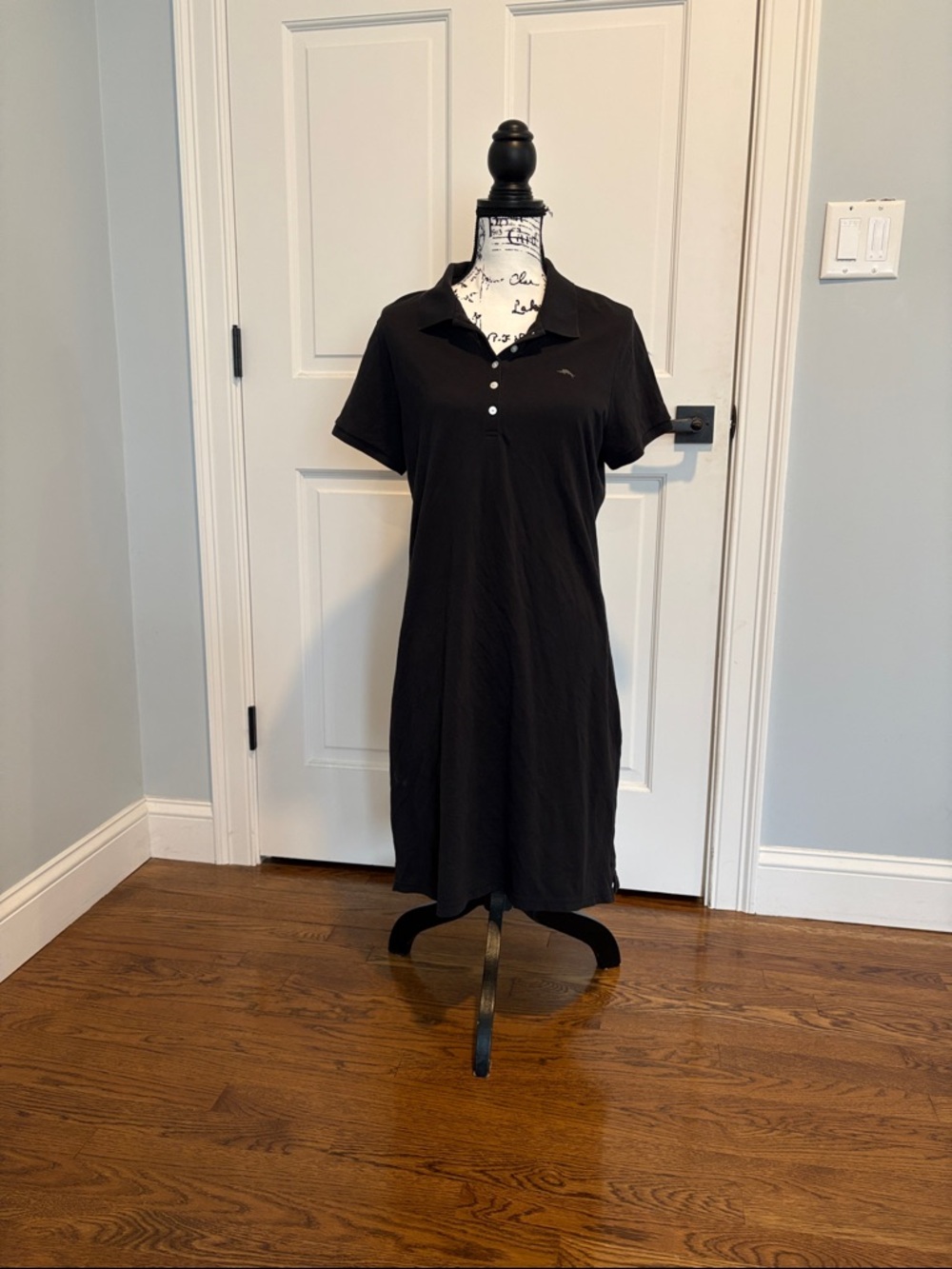 Tommy Bahama Black Polo Dress